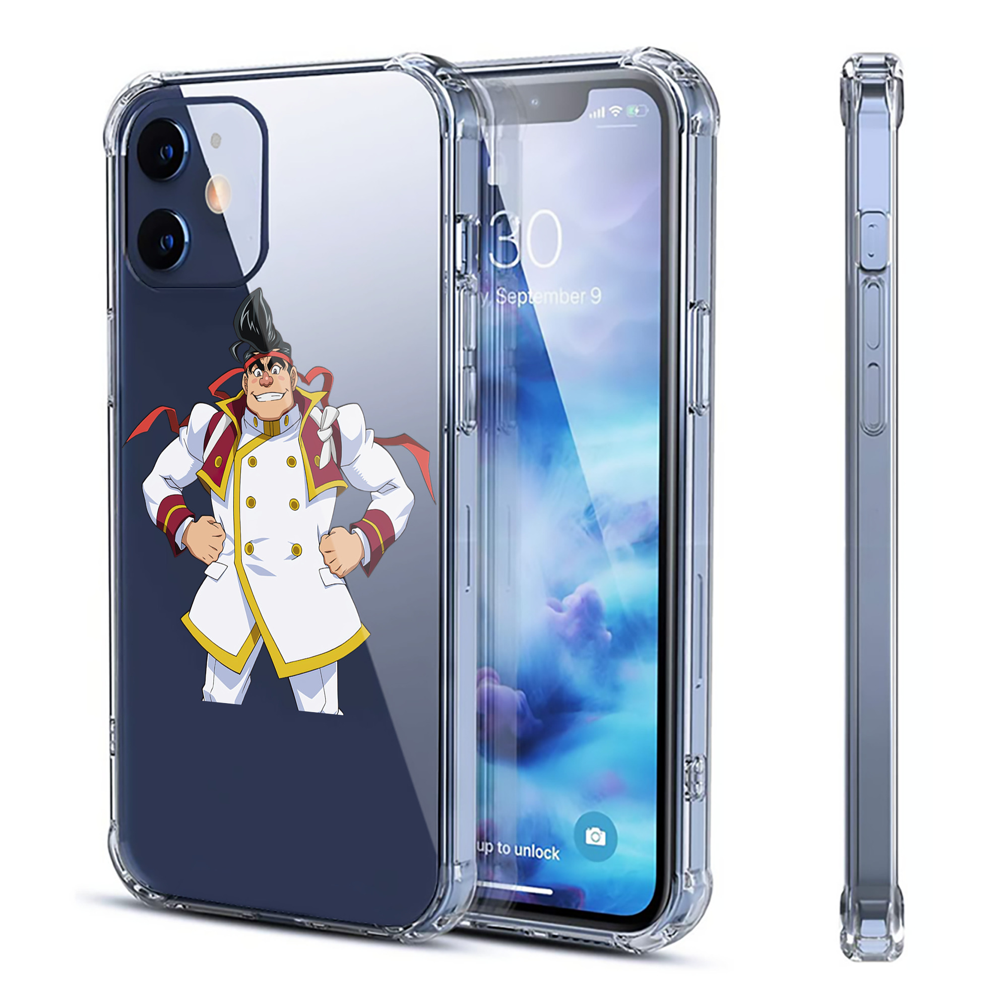 （画像用） 遊☆戯☆王 Yu-Gi-Oh! 【iPhone 12シリーズ対応】透明スマホケース（クリアソフトケース）